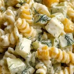 Zesty Simple Dill Pickle Pasta Salad for Summer Fun