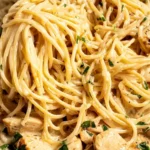 Easy Garlic Chicken Pasta
