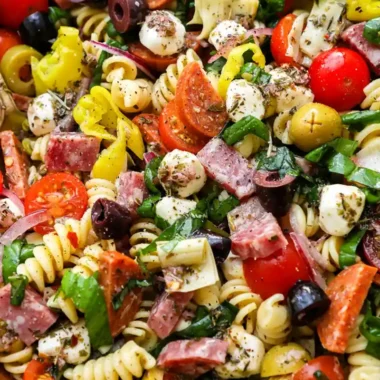 Zesty Italian Antipasto Pasta Salad