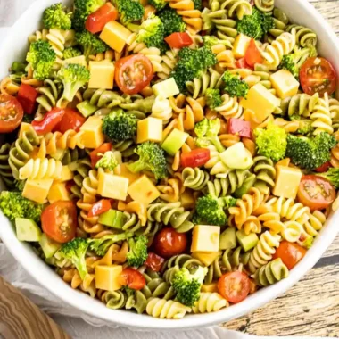 Zesty Vegetable Pasta Salad