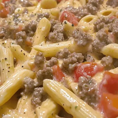 Creamy Rotel Pasta Fiesta: A Zesty One-Pan Meal