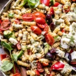 Greek Olive Pasta Salad
