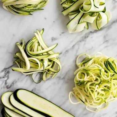 Homemade Zucchini Noodles: A Complete Guide to Shapes and Cooking