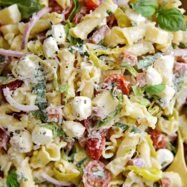 Creamy Italian Grinder Pasta Salad