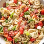 Savory Italian Tortellini Pasta Salad