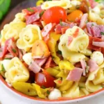 Hearty Italian Tortellini Pasta Salad