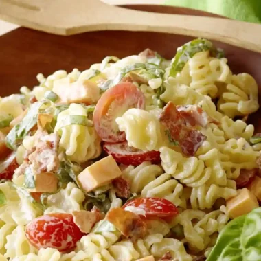 Creamy Family-Style Pasta Salad