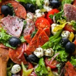 Loaded Italian Salad with Red Wine Vinaigrette
