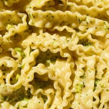 Mafaldine Pasta Limone with Broccoli