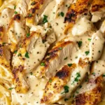 Creamy Chicken Fettuccine Alfredo