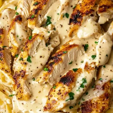 Creamy Chicken Fettuccine Alfredo