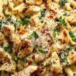 Creamy Sun-Dried Tomato and Chicken Pasta