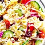 Mediterranean Pasta Salad with Lemon-Herb Vinaigrette