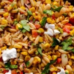 Zesty Mexican Street Corn Orzo Pasta Salad