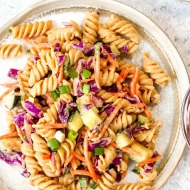 Protein Packed Thai Pasta Salad