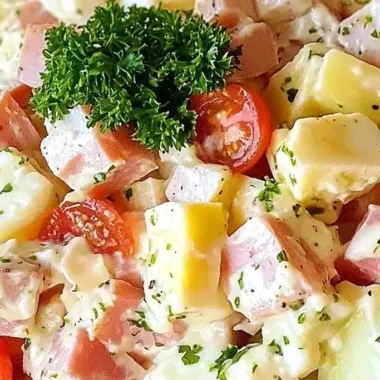 Recette de la Salade Piémontaise Maison Traditionnelle