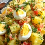 Salade de Pommes de Terre Gourmande au Comté et Tofu Fumé