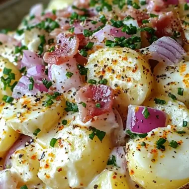 Salade de pommes de terre à l’ancienne
