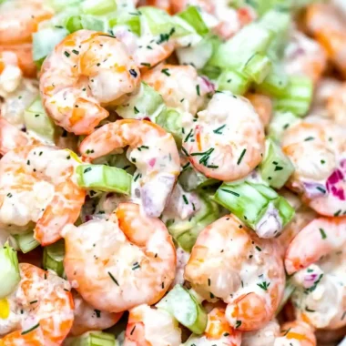 Creamy Lemon Shrimp Salad
