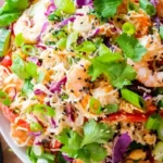 Thai Glass Noodle Salad with Peanut Dressing