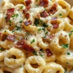Creamy Tortellini Carbonara