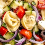 Garden Fresh Cheese Tortellini Salad