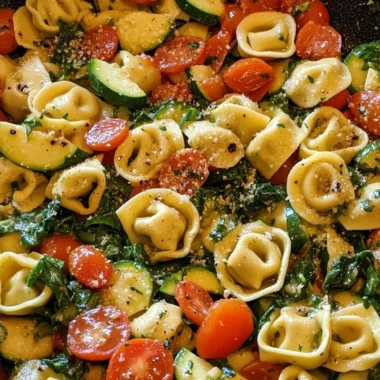 Tortellini with Summer Vegetables