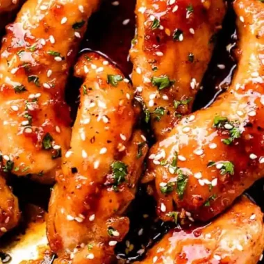 Quick Honey Garlic Chicken Tenders
