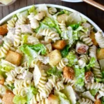 Creamy Chicken Caesar Pasta Salad