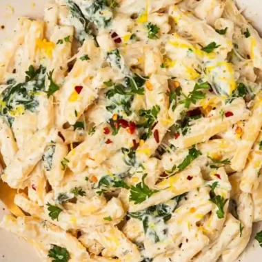 20 Minute Lemon Ricotta Pasta