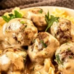 Quick Creamy Swedish Meatballs