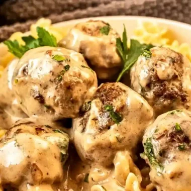 Quick Creamy Swedish Meatballs