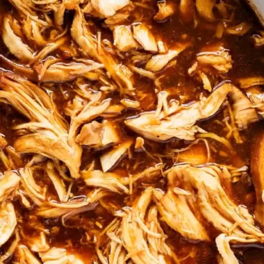 Easy Slow Cooker BBQ Pulled Chicken