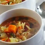 Quick and Hearty Vegetable Orzo Soup