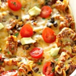 5 Ingredient Ground Beef Enchilada Casserole