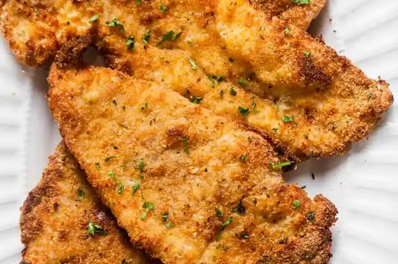 Crispy Air Fryer Chicken Cutlets