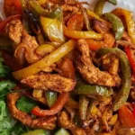 Easy Air Fryer Chicken Fajitas