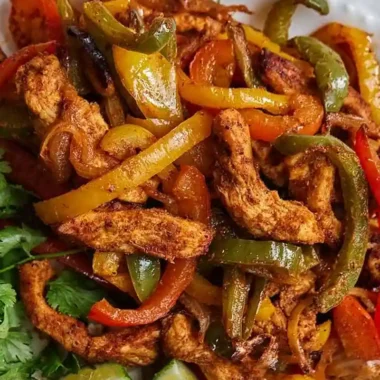 Easy Air Fryer Chicken Fajitas