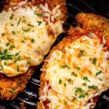 Crispy Air Fryer Chicken Parmesan