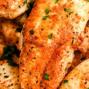 Crispy Unbreaded Air Fryer Chicken Tenders