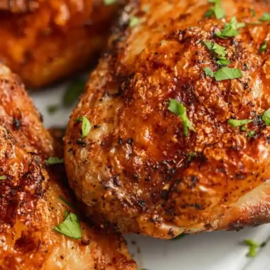 Crispy Air Fryer Chicken Thighs