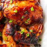 Air Fryer Honey Garlic Chicken Thighs