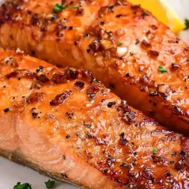 Air Fryer Honey Garlic Salmon