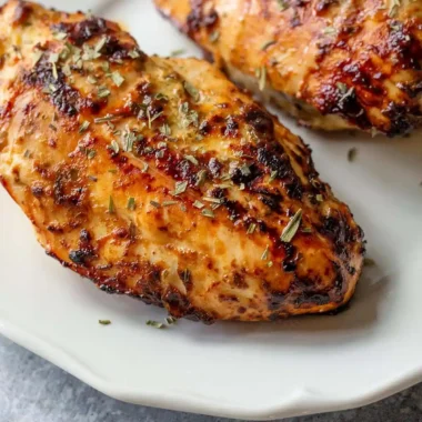 Air Fryer Honey Dijon Chicken Breasts