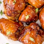 Easy Air Fryer Honey Soy Chicken Thighs