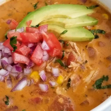 Creamy Chicken Taco Soup