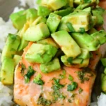 Honey Lime Salmon Bowls with Avocado