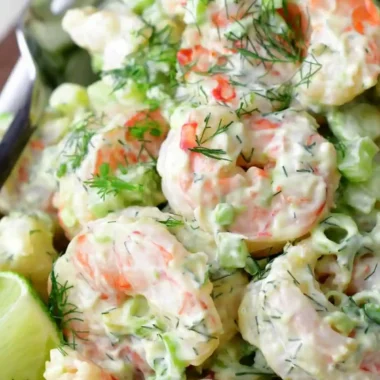 Creamy Avocado Shrimp Salad