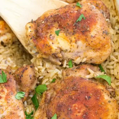Baked Chicken and Rice Casserole
