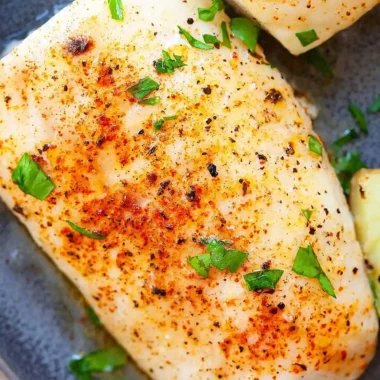 Moist Oven Baked Cod